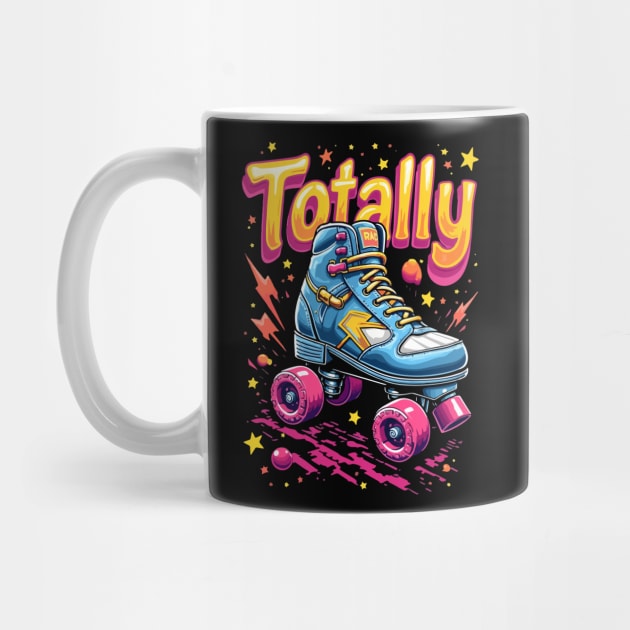 Retro Roller Skate Graphic Tee by Urbanprint
